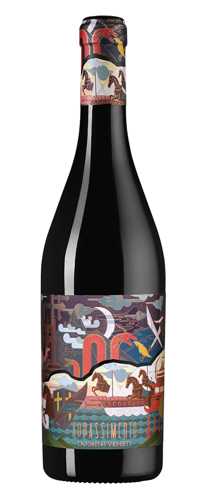 Вино Appassimento Rosso, Domini Veneti, 2021, (140231), Италия, Венето, красное, полусухое, 0.75 л, Аппассименто Россо, цена 3290 рублей