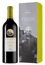 Вино Malleolus de Sanchomartin, (123770), gift box в подарочной упаковке, красное сухое, 2015 г., 0.75 л, Мальеолус де Санчомартин цена 29990 рублей