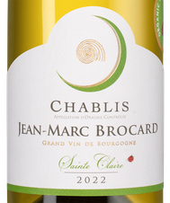 Вино Chablis Sainte Claire, (148503), белое сухое, 2022, 0.375 л, Шабли Сент Клер цена 3140 рублей