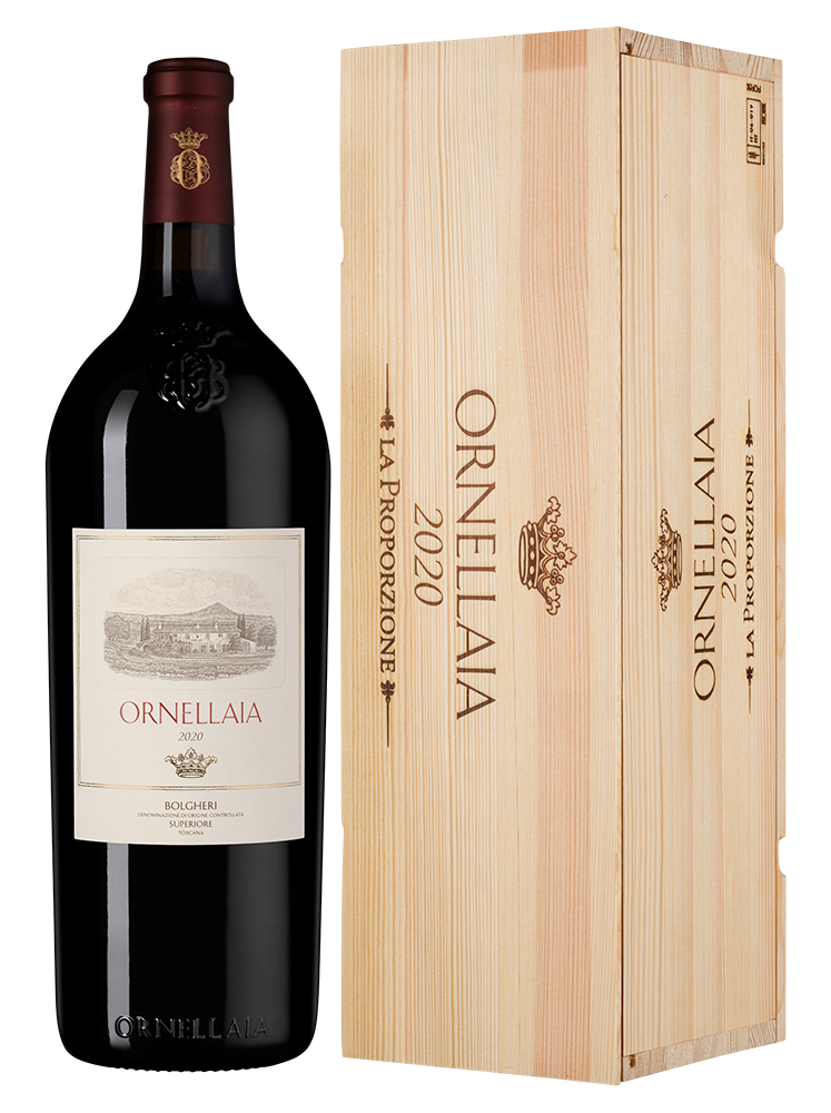 Вино Ornellaia, 2020, 1.5л, (143631), Италия, Тоскана, красное, сухое, 1.5 л, Орнеллайя, цена 199990 рублей