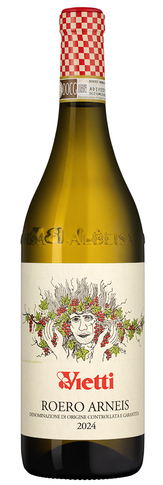 Вино Roero Arneis, Vietti, 2024, (154098), Италия, Пьемонт, белое, сухое, 0.75 л, Роэро Арнеис, цена 6490 рублей