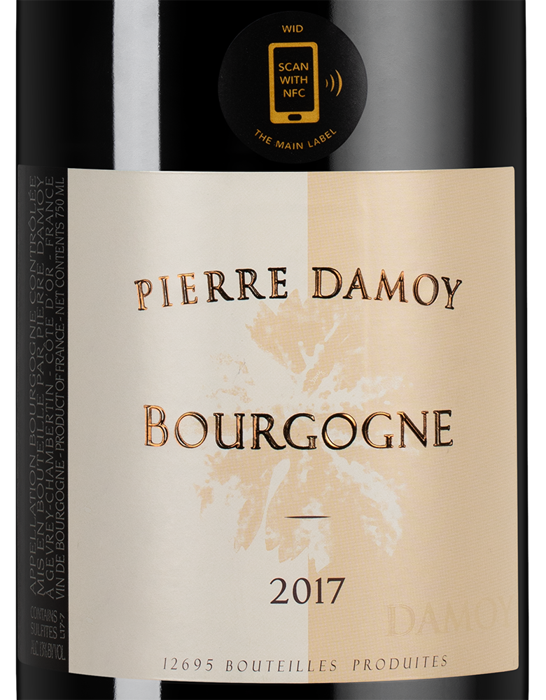 Вино Bourgogne Rouge, Domaine Pierre Damoy, 2017, (127620), Франция, Бургундия, красное, сухое, 0.75 л, Бургонь Руж, цена 14990 рублей