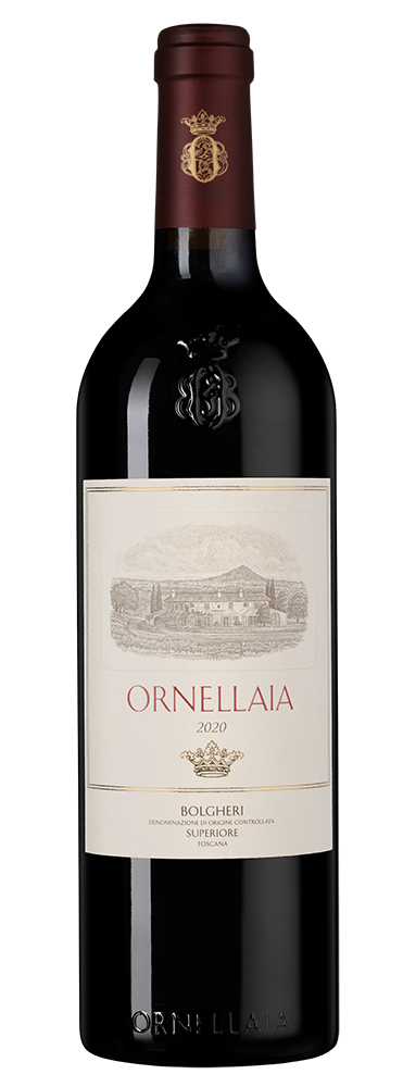 Вино Ornellaia, 2020, (143630), Италия, Тоскана, красное, сухое, 0.75 л, Орнеллайя, цена 97490 рублей