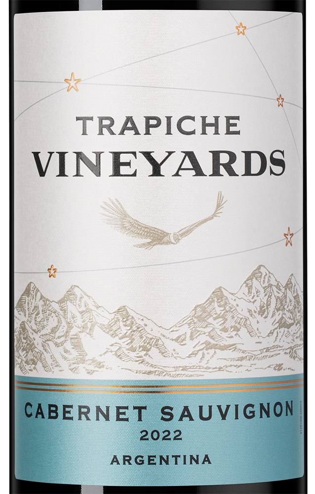 Вино Cabernet Sauvignon Vineyards, Trapiche, 2022, (138660), Аргентина, Мендоса, красное, сухое, 0.75 л, Каберне Совиньон Виньярдс, цена 1043 рублей