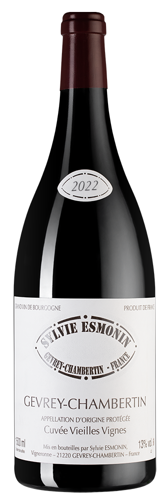 Вино Gevrey-Chambertin Vieilles Vignes, Domaine Sylvie Esmonin, 2022, 1.5л, (152710), Франция, Бургундия, красное, сухое, 1.5 л, Жевре-Шамбертен Вьей Винь, цена 62490 рублей