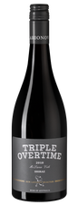 Вино Triple Overtime Shiraz, (117437), красное сухое, 2018 г., 0.75 л, Трипл Овертайм Шираз цена 3140 рублей
