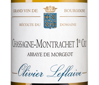 Вино с абрикосовым вкусом Chassagne-Montrachet Premier Cru Abbaye de Morgeot