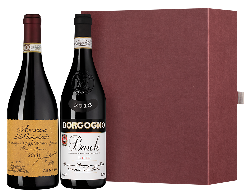 Вино в подарочном наборе "Жемчужины Пьемонта и Венето", (156886), Италия, 0.75 л, Жемчужины Пьемонта и Венето, цена 72490 рублей