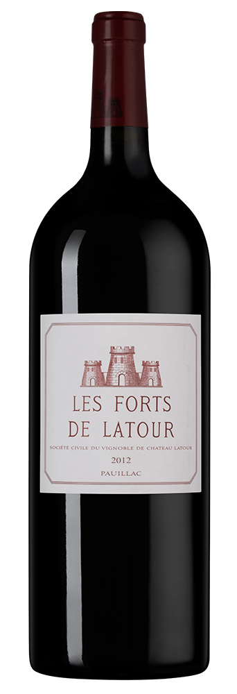 Вино Les Forts de Latour (Pauillac), Chateau Latour, 2012, 1.5л, (151609), Франция, Бордо, красное, сухое, 1.5 л, Ле Фор де Латур, цена 179990 рублей