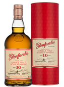 Односолодовый виски Glenfarclas 10 years  в подарочной упаковке