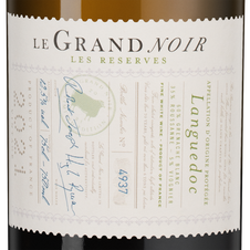 Вино Le Grand Noir Les Reserves Blanc, (147270), белое сухое, 2021 г., 0.75 л, Ле Гран Нуар Ле Резерв Блан цена 2290 рублей