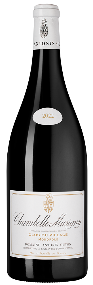 Вино Chambolle-Musigny Clos du Village, Domaine Antonin Guyon, 2022, 1.5л, (150396), Франция, Бургундия, красное, сухое, 1.5 л, Шамболь-Мюзиньи Кло дю Вилляж, цена 69990 рублей