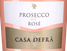 Игристое вино из сорта пино неро Prosecco Rose