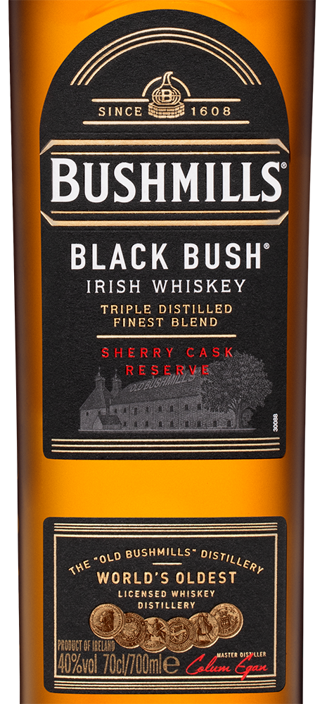 Виски Bushmills Black Bush , (155654), Соединенное Королевство, Северная Ирландия, 0.7 л, Бушмилс Блэк Буш, цена 3990 рублей