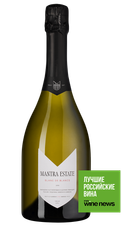 Игристое вино Mantra Blanc de blancs , (146663), белое брют, 2019, 0.75 л, Блан де Блан цена 5990 рублей