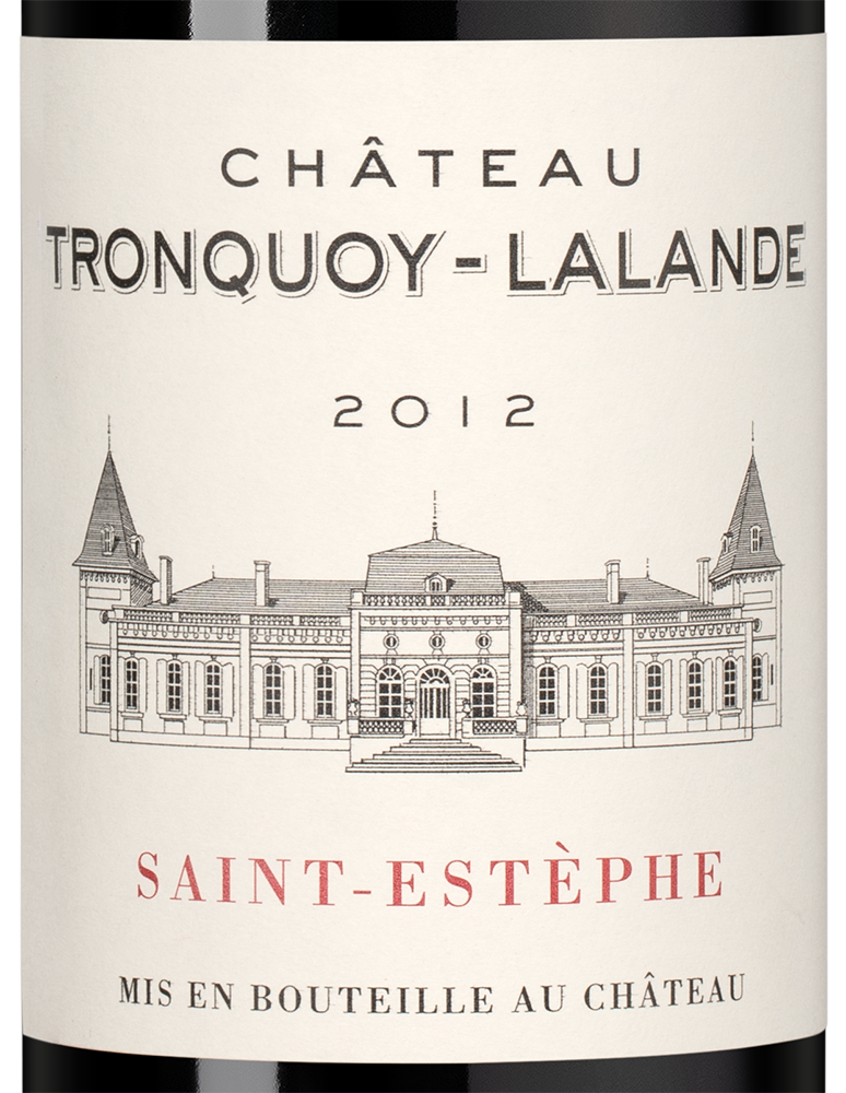 Вино Chateau Tronquoy-Lalande Rouge (Saint-Estephe), 2012, 0.375л, (154406), Франция, Бордо, красное, сухое, 0.375 л, Шато Тронкуа-Лаланд, цена 4990 рублей
