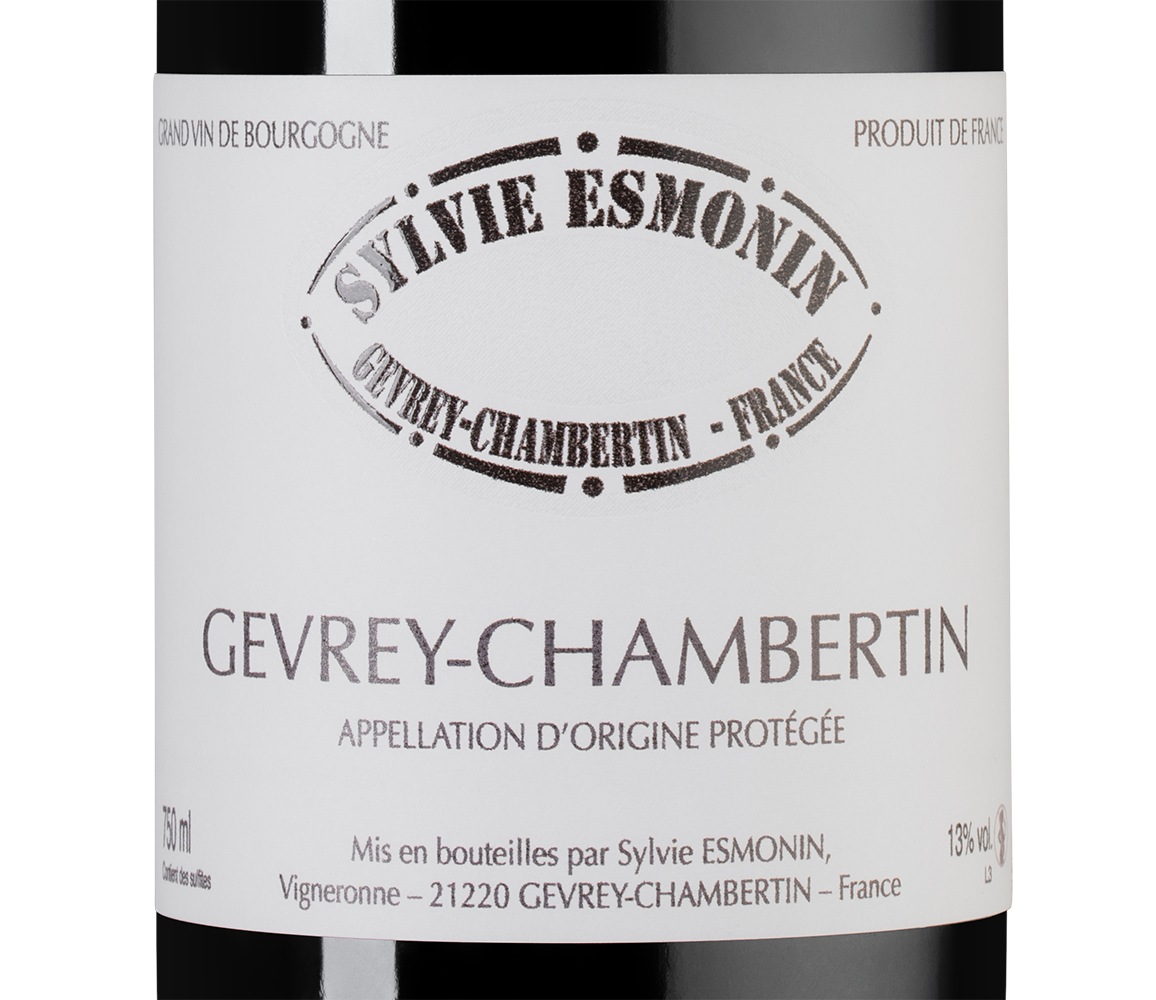 Вино Gevrey-Chambertin, Domaine Sylvie Esmonin, 2020, (142205), Франция, Бургундия, красное, сухое, 0.75 л, Жевре-Шамбертен, цена 23490 рублей