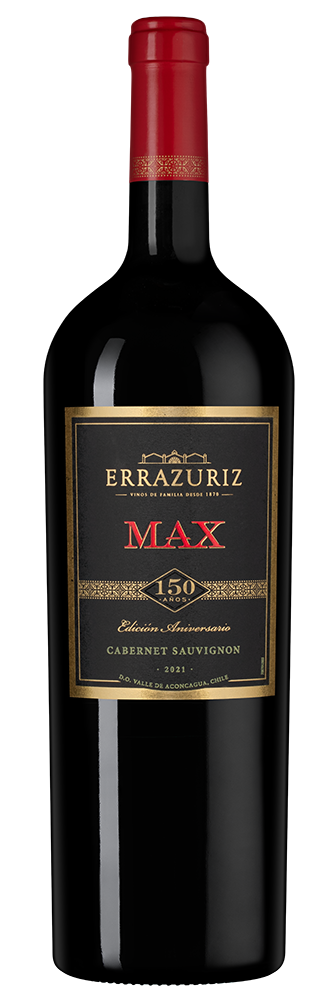 Вино Max Reserva Cabernet Sauvignon, Errazuriz, 2021, 1.5л, (146628), Чили, Аконкагуа, красное, сухое, 1.5 л, Макс Ресерва Каберне Совиньон, цена 7990 рублей