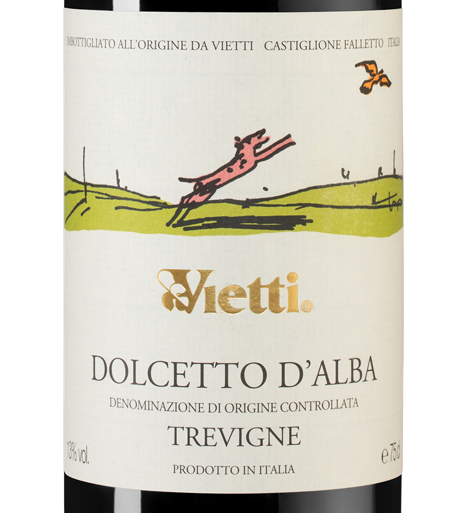 Вино Dolcetto d'Alba Trevie, Vietti, 2024, (156693), Италия, Пьемонт, красное, сухое, 0.75 л, Дольчетто д'Альба Тревие, цена 5990 рублей