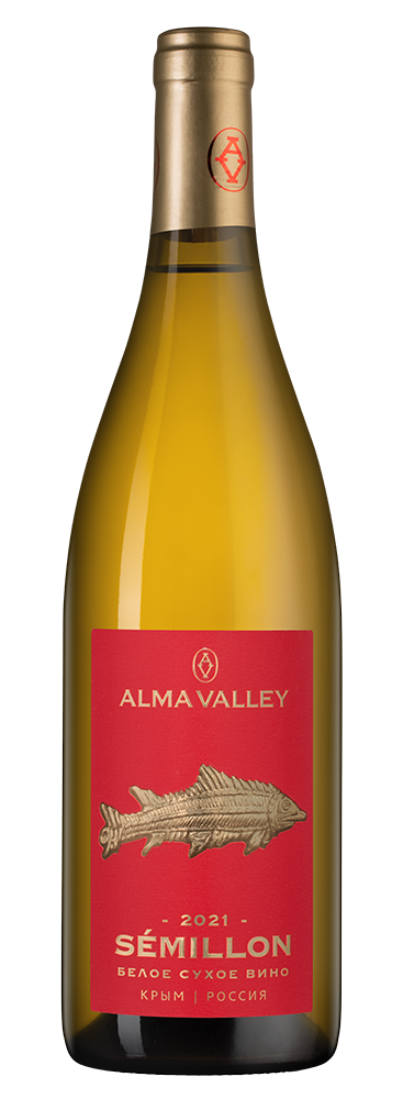 Вино Семильон, Alma Valley, 2021, (138627), Россия, Крым, белое, сухое, 0.75 л, Семильон, цена 1190 рублей
