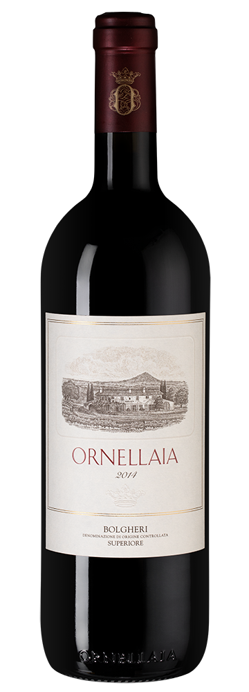 Вино Ornellaia, 2014, (142143), Италия, Тоскана, красное, сухое, 0.75 л, Орнеллайя, цена 127490 рублей