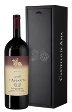 Вино L`Apparita, (146043), gift box в подарочной упаковке, красное сухое, 2020 г., 1.5 л, Л`Аппарита цена 164990 рублей