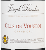 Вино 1996 года урожая Clos de Vougeot Grand Cru