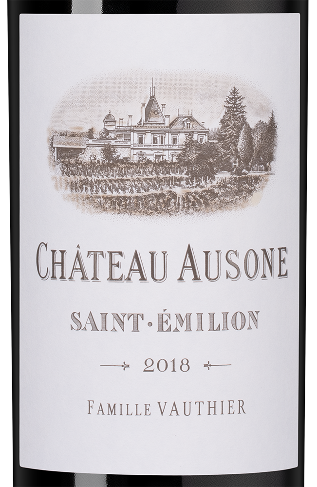 Вино Chateau Ausone (Saint-Emilion Grand Cru), 2018, (150619), Франция, Бордо, красное, сухое, 0.75 л, Шато Озон, цена 274990 рублей