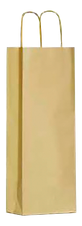 Аксессуары Подарочный пакет золотистый на одну бутылку, (126327), Италия, Подарочный пакет золотистый на одну бутылку цена 190 рублей