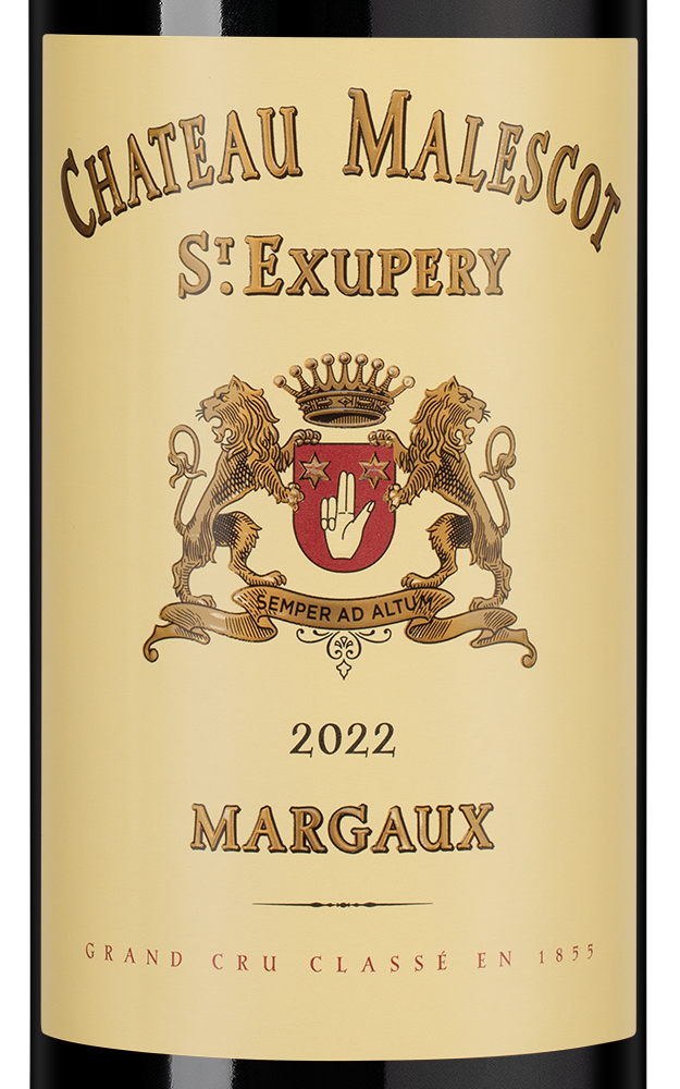 Вино Chateau Malescot Saint-Exupery (Margaux), 2022, (146288), Франция, Бордо, красное, сухое, 0.75 л, Шато Малеско Сент-Экзюпери, цена 22990 рублей