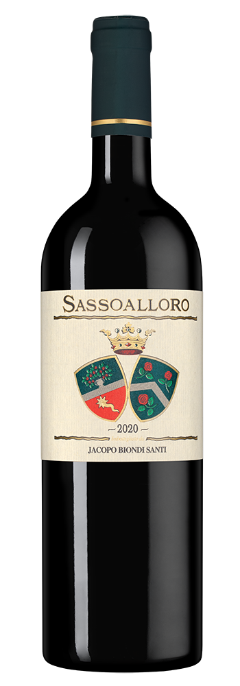 Вино Sassoalloro, Castello di Montepo di Jacopo Biondi Santi, 2020, (141854), Италия, Тоскана, красное, сухое, 0.75 л, Сассоаллоро, цена 6990 рублей