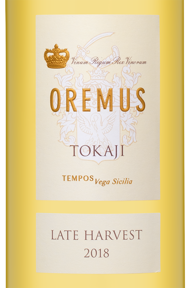 Вино Tokaj Late Harvest, Oremus, 2018, 0.5л, (135864), Венгрия, Токай, белое, сладкое, 0.5 л, Токай Лейт Харвест, цена 5943 рублей