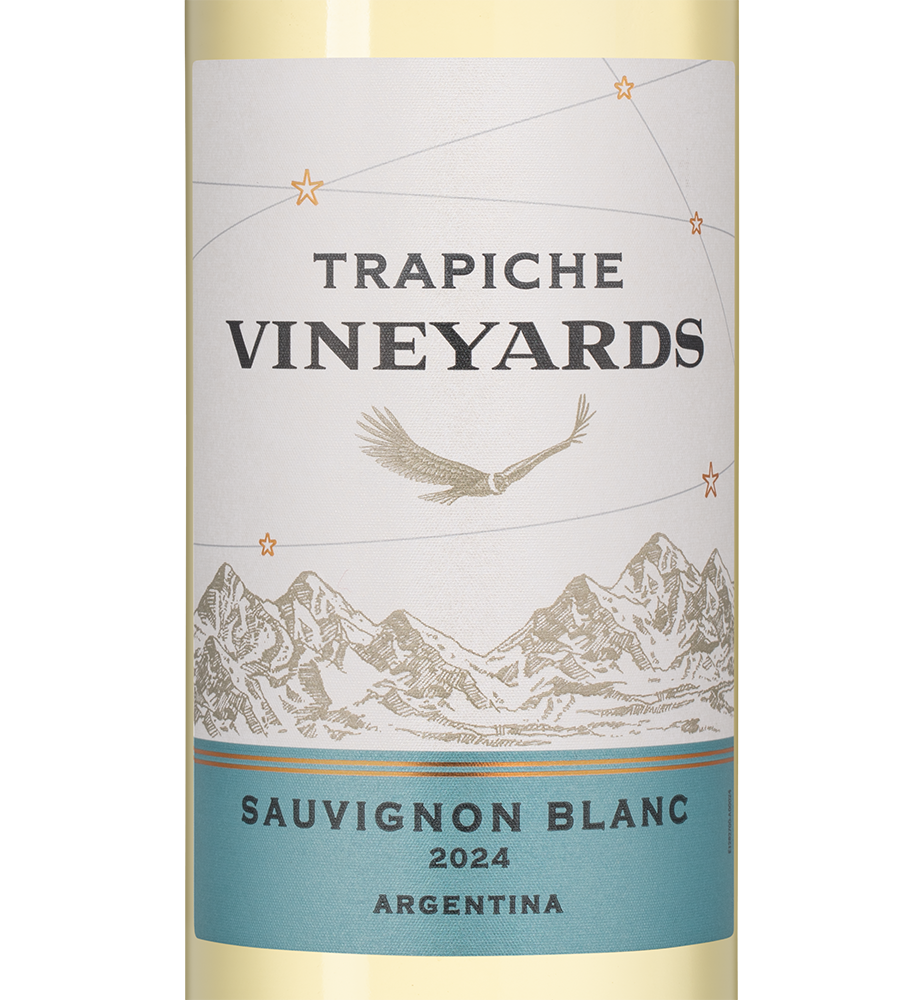 Вино Sauvignon Blanc Vineyards, Trapiche, 2024, (154674), Аргентина, Мендоса, белое, сухое, 0.75 л, Совиньон Блан Виньярдс, цена 1043 рублей