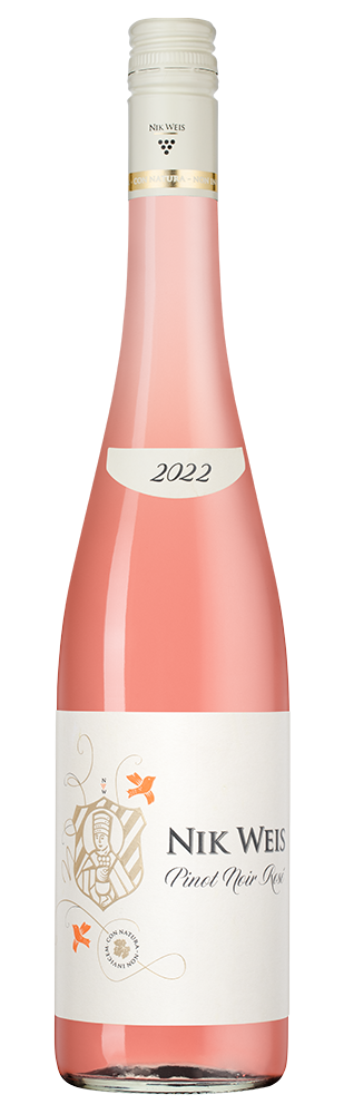 Вино Pinot Noir Rose, Nik Weis St. Urbans-Hof, 2022, (148972), Германия, Мозель, розовое, сухое, 0.75 л, Пино нуар Розе, цена 2303 рублей
