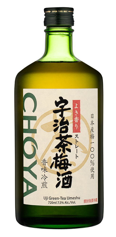 Ликер Choya Uji Green-Tea Umeshu, 0.72л, (144935), Япония, Осака, 0.72 л, Чоя Грин Ти Умэсю, цена 4690 рублей