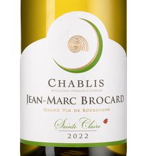 Вино Chablis Sainte Claire в подарочной упаковке, (147638), 2022, 0.75 л, Шабли Сент Клер цена 6990 рублей