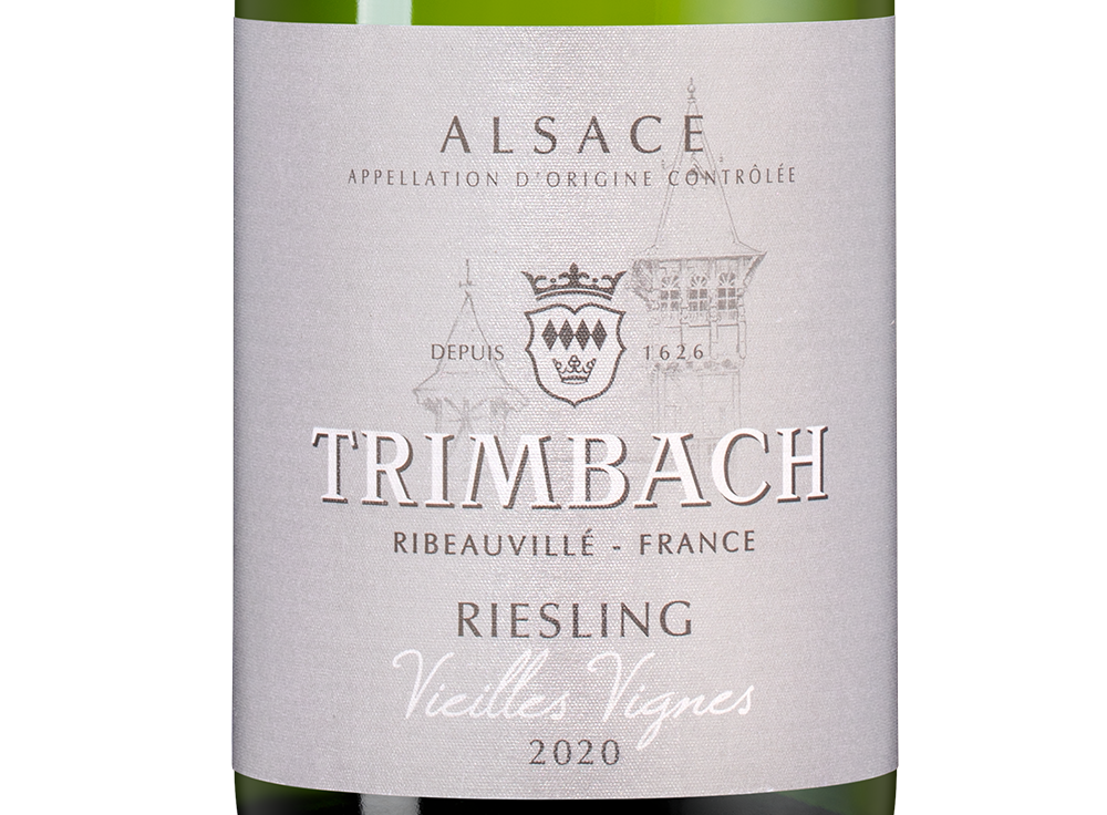 Вино Riesling Selection de Vieilles Vignes, Trimbach, 2020, (142704), Франция, Эльзас, белое, полусухое, 0.75 л, Рислинг Селексьон де Вьей Винь, цена 9990 рублей