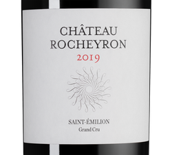 Вино Chateau Rocheyron (Saint-Emilion Grand Cru), (125311), красное сухое, 2019 г., 0.75 л, Шато Рошерон цена 19490 рублей