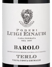 Вино Barolo Terlo Vigna Costa Grimaldi, (144174), красное сухое, 2019, 0.75 л, Бароло Терло Винья Коста Гримальди цена 19990 рублей