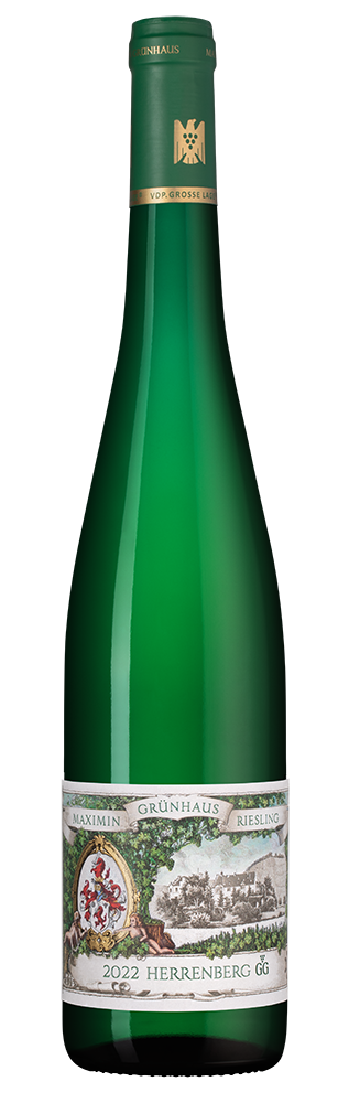 Вино Riesling Herrenberg Trocken Grosses Gewachs, Maximin Grunhaus, 2022, (144154), Германия, Мозель, белое, полусухое, 0.75 л, Рислинг Херренберг Трокен ГГ, цена 14990 рублей