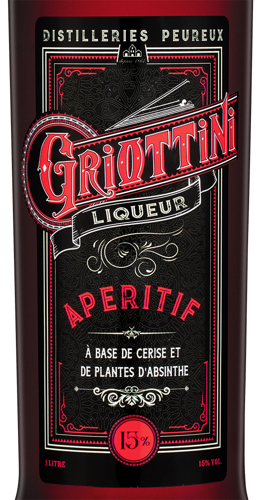 Ликер Griottini, 1л, (147043), Франция, Бургундия, 1 л, Гриотини, цена 4990 рублей