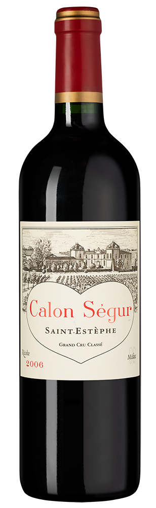 Вино Chateau Calon Segur (Saint-Estephe), 2006, (150331), Франция, Бордо, красное, сухое, 0.75 л, Шато Калон Сегюр, цена 57490 рублей