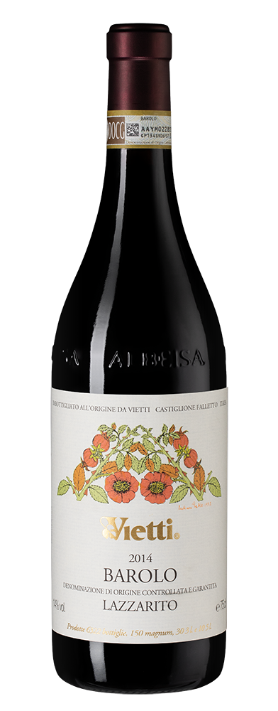 Вино Barolo Lazzarito, Vietti, 2014, (112563), Италия, Пьемонт, красное, сухое, 0.75 л, Бароло Лаццарито, цена 44990 рублей