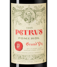 Вино Petrus, (113112), красное сухое, 1995 г., 0.75 л, Петрюс цена 899990 рублей