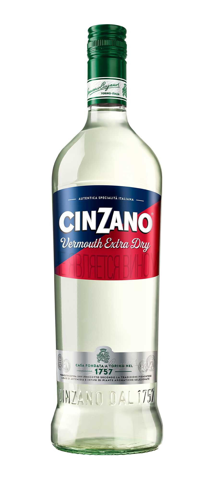 Вермут Cinzano Extra Dry, 1л, (141744), Италия, белое, 1 л, Чинзано Экстра Драй, цена 1790 рублей
