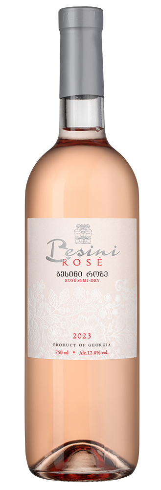 Вино Besini Rose, 2023, (150932), Грузия, Кахетия, розовое, полусухое, 0.75 л, Бесини Розе, цена 1490 рублей