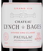 Вино 2005 года урожая Chateau Lynch-Bages