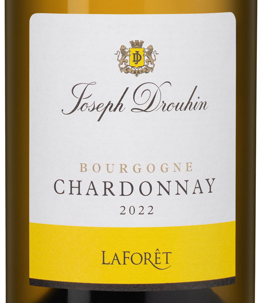 Вино Bourgogne Chardonnay Laforet, Joseph Drouhin, 2022, (153349), Франция, Бургундия, белое, сухое, 0.75 л, Бургонь Шардоне Лафоре, цена 5690 рублей