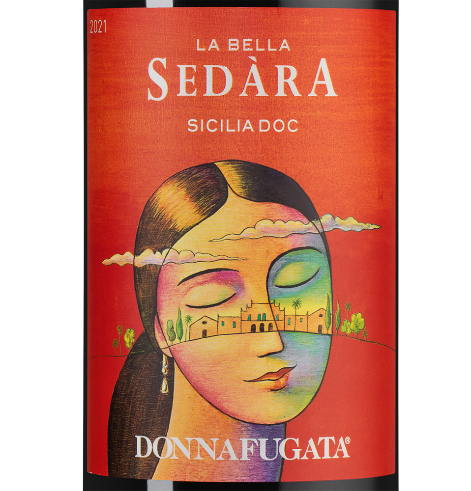 Вино Sedara, Donnafugata, 2021, (143300), Италия, Сицилия, красное, сухое, 0.75 л, Седара, цена 2792 рублей