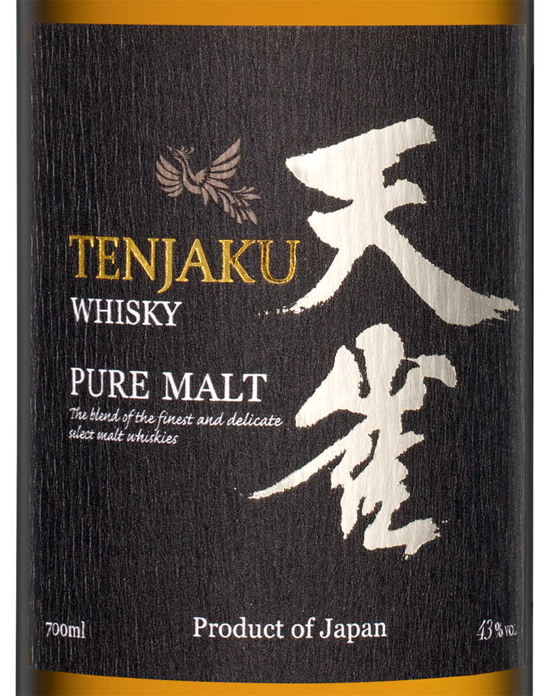 Виски Tenjaku Pure Malt в подарочной упаковке, (139385), Япония, Яманаси, 0.7 л, Тенжаку Пьюр Молт, цена 4490 рублей